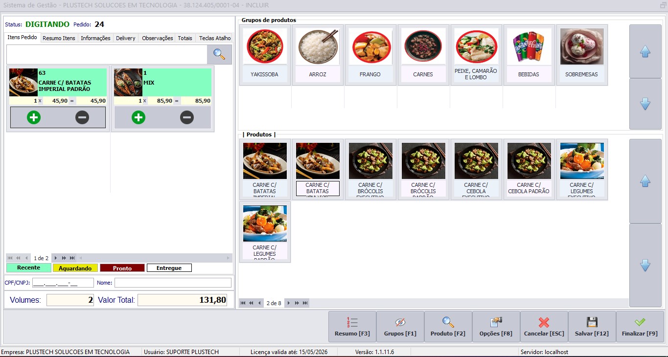 Sistema Food PlusTech
